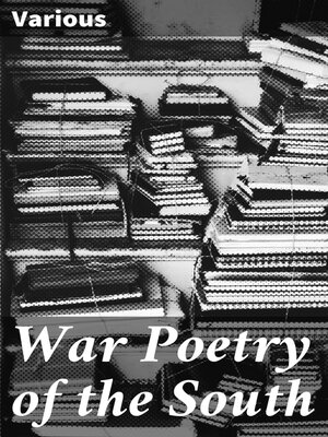 cover image of War Poetry of the South